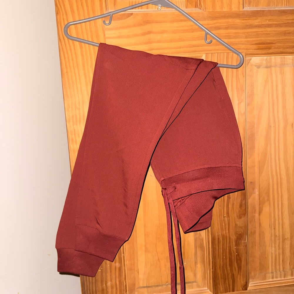 Mandala Women's Burgundy Jogger Pants